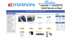 Desktop Screenshot of emarin.com.tr